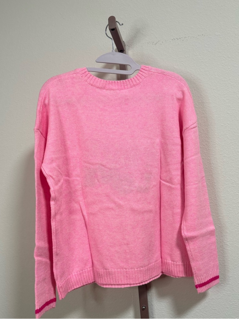 NWT Lilly Pulitzer 'TRUE LOVE' Pippy Sweater in Heathered Conch Shell Pink - Picture 7 of 16